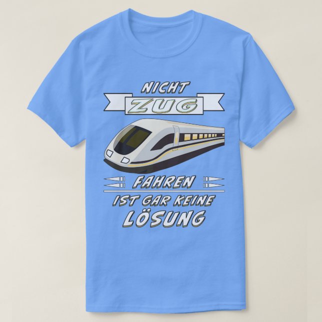 Do Not Train Is No Solution T-Shirt (Design Front)