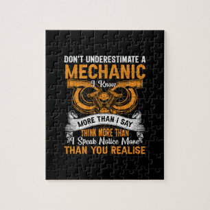 Do Not Underestimate Mechanic Jigsaw Puzzle