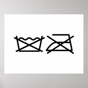 DO NOT WASH! DO NOT IRON! POSTER