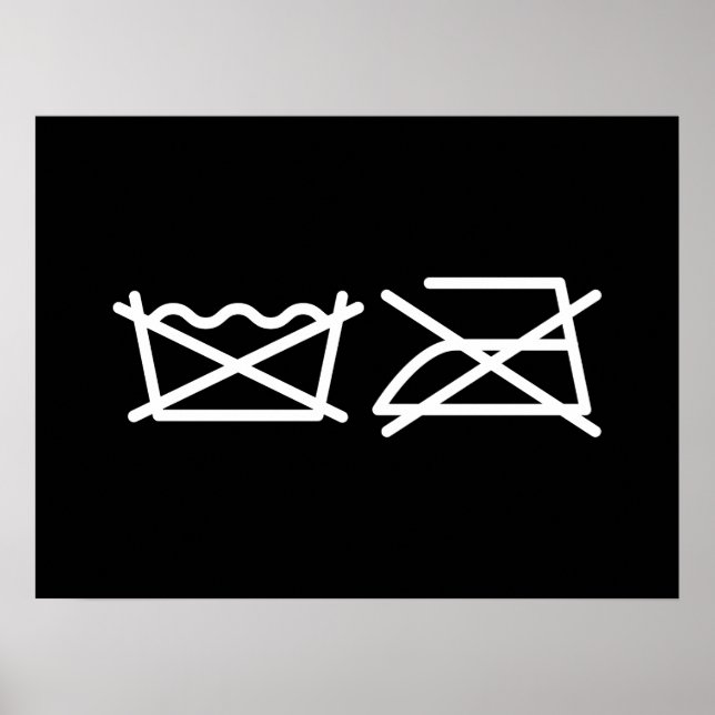 DO NOT WASH! DO NOT IRON! POSTER (Front)