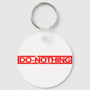 Do-nothing Stamp Key Ring