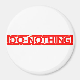 Do-nothing Stamp Magnet