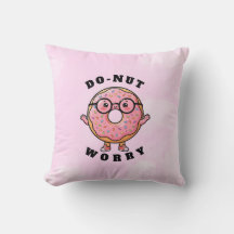 Do‑nut Worry – Cute Doughnut Cartoon Character