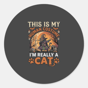 Do Or Not There Is No Try Haunted House (2)_1 Classic Round Sticker