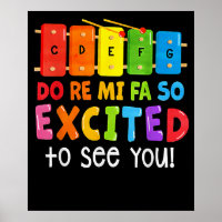 Do Re Mi Fa So Excited To See You Music Teacher