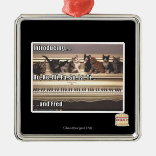 Do, Re, Mi, Fa, So, La, Ti, Fred Metal Tree Decoration
