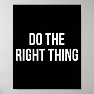 Do Right Poster