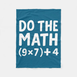 Do Shirt Math 67 Meme Six Seven Fleece Blanket