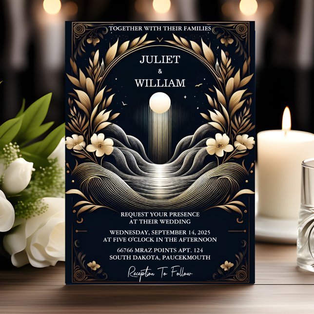 Do Simple Traditional Marriage Vow Renewal Wedding Invitation (Creator Uploaded)