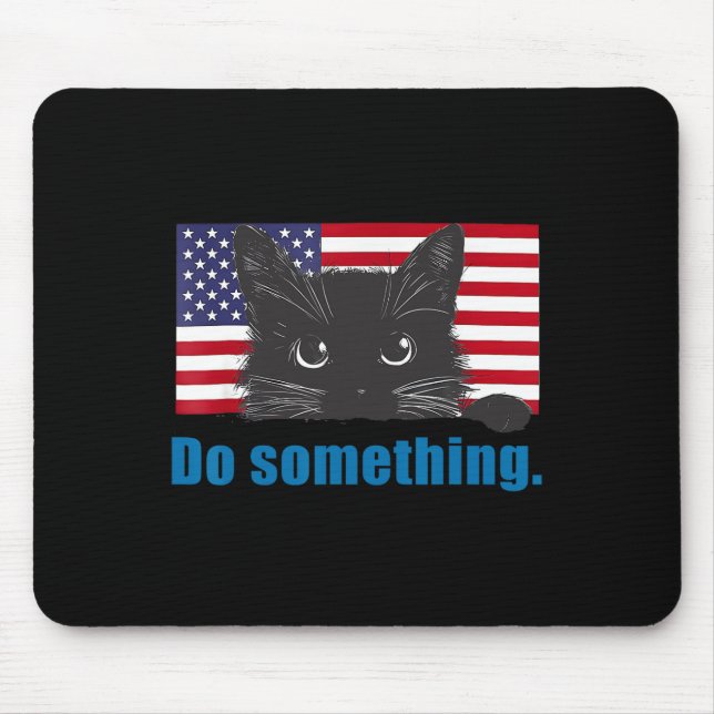Do Something Michelle Obama  Mouse Mat (Front)