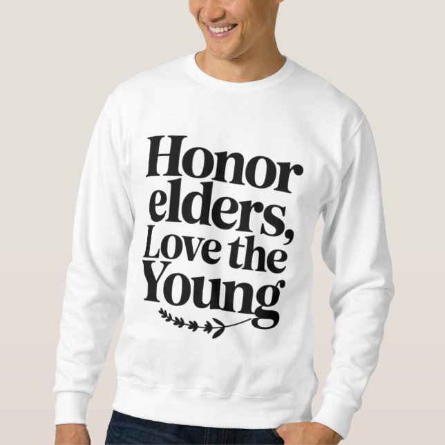 Do Something Today That Will Help You Tomorrow Sweatshirt (Front)