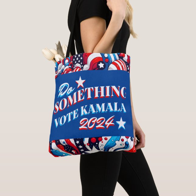 Do Something | Vote Kamala 2024 Tote Bag (Close Up)