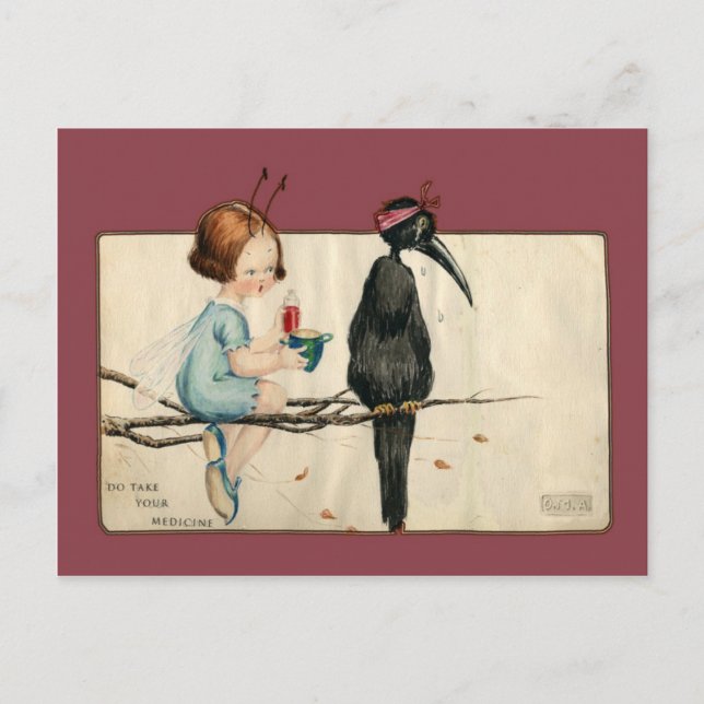 Do Take Your Medicine Postcard (Front)