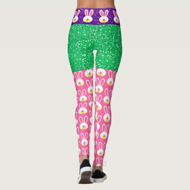 Do the Bunny Pop Pop Fashion Leggings (Back)