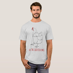 Do the Chicken Dance Funny Cute Quirky Animal Art T-Shirt