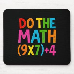 Do The Math 67 Meme 6 7 Funny Six Seven Mouse Mat