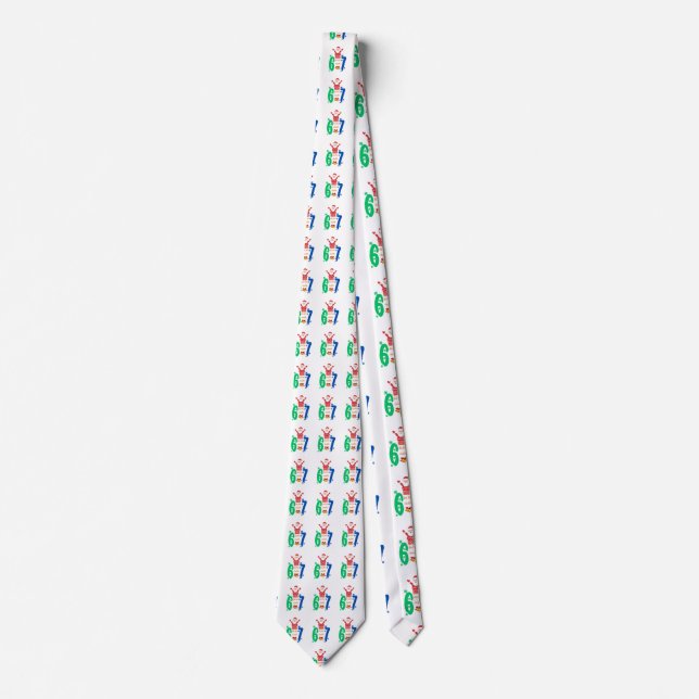 Do The Math 67 Meme Christmas Tie (Front)