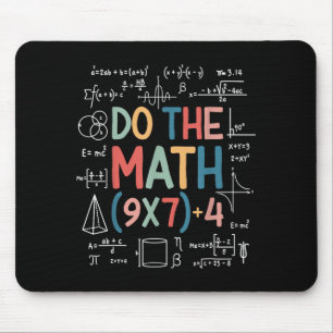 Do The Math 67 Meme Funny Six Seven Math Teacher M Mouse Mat