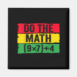 Do The Math 67 Meme Funny Six Seven Teacher Joke B Magnet