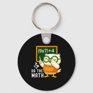 Do The Math 67 Meme Funny Six Seven Teacher Studen Key Ring