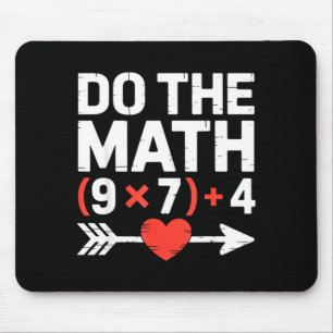 Do The Math 67 Valentine’s Day Six Seven Hearts 6- Mouse Mat