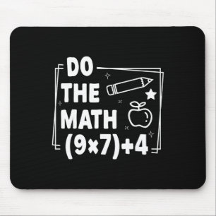 Do The Math Christmas Funny 67 Meme Pemdas Teacher Mouse Mat