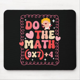 Do The Math Equation Valentine's Day Math Teacher Mouse Mat