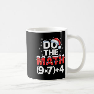 Do The Math Meme 6 7 Funny Christmas Holiday Humor Coffee Mug