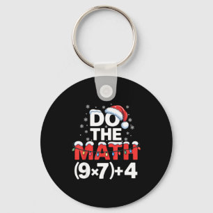 Do The Math Meme 6 7 Funny Christmas Holiday Humor Key Ring