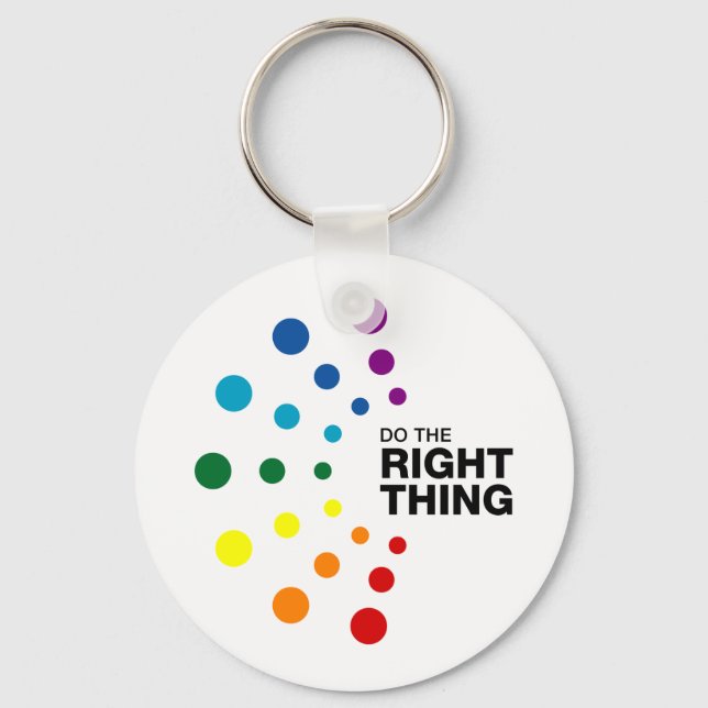 Do The Right Thing (02) Key Ring (Front)