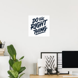 Do the right thing 1 poster