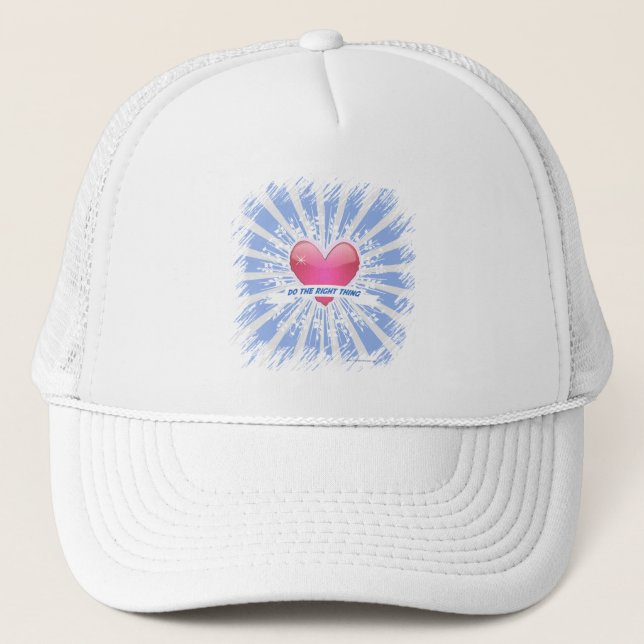 Do the Right Thing Trucker Hat (Front)