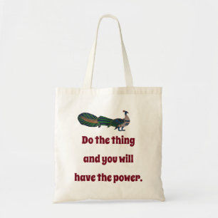 Do The Thing - Confidence Quote Tote Bag