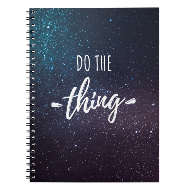 Do The Thing! Notebook (Front)