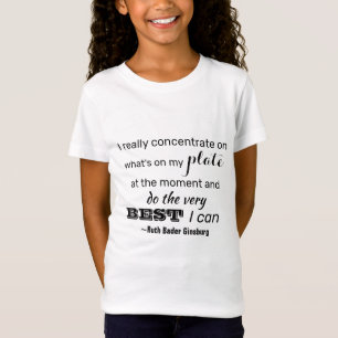 Do The Very Best I Can RBG Inspirational Quote T-Shirt