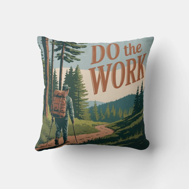 Do The Work Cushion (Back)