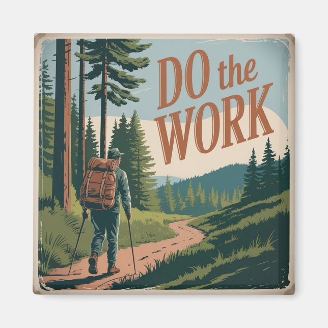 Do The Work Magnet (Front)