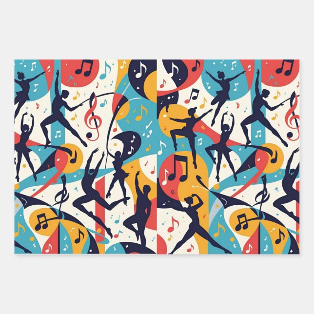 Do the ZiggZagg Gift Paper (Front)