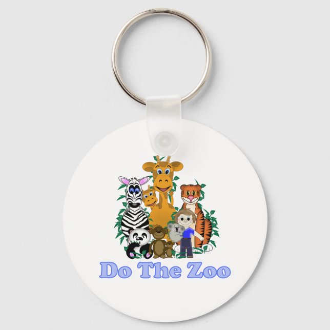 Do The Zoo Key Ring (Front)