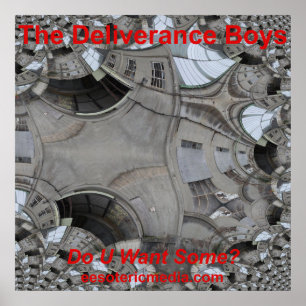 "Do U Want Some" 60cm x 60cm Poster