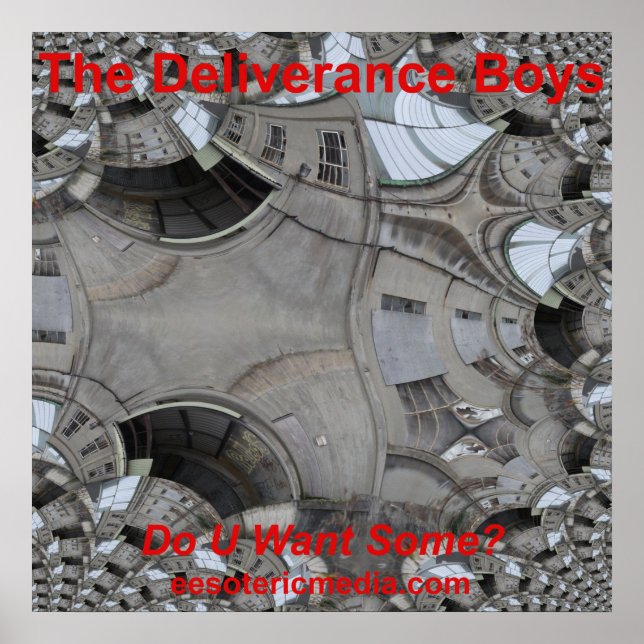 "Do U Want Some" 60cm x 60cm Poster (Front)