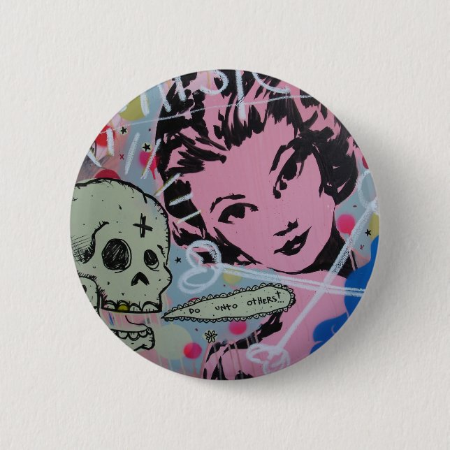 Do Unto Others 6 Cm Round Badge (Front)