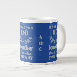 Do vs. Say custom mugs