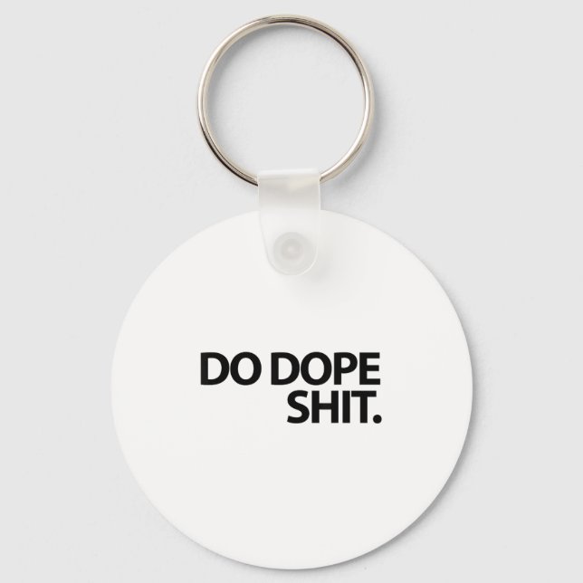 Do Weightlifting Motivational Gym Asrational  Key Ring (Front)