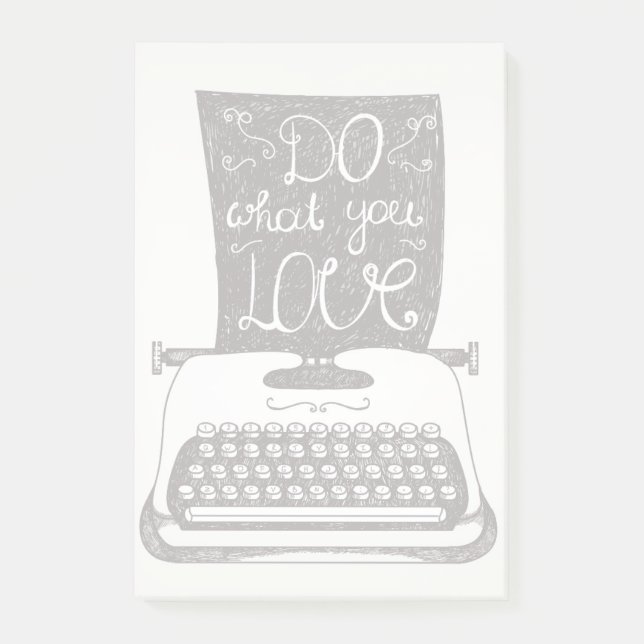 Do What You Love Post-it Notes (Front)