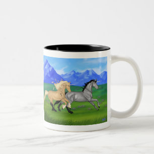 Do you believe in magic? Two-Tone coffee mug