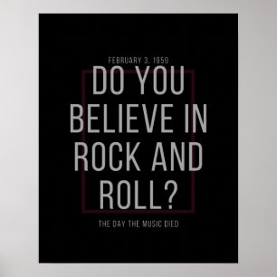 Do You Believe In Rock And Roll? Poster