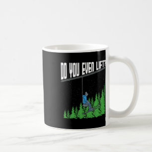 Do You Even Lift Funny Chairlift Ski Skiing Snowbo Coffee Mug