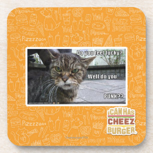 Do you feel lucky? coaster