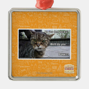 Do you feel lucky? metal tree decoration